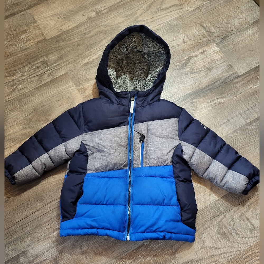 ZeroXPosur Boys Hooded Puffer Coat- 2T